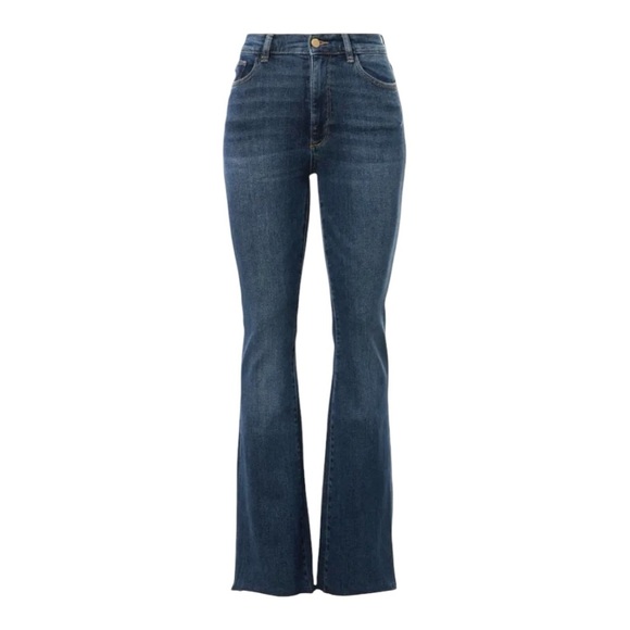 DL1961 Bridget Boot Cut Jeans Instasculpt High Rise in Seacliff Size 31 - Picture 4 of 11